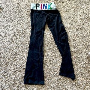 PINK sweat pants flare